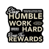 Stay Humble Stickers - 4" - Sticker
