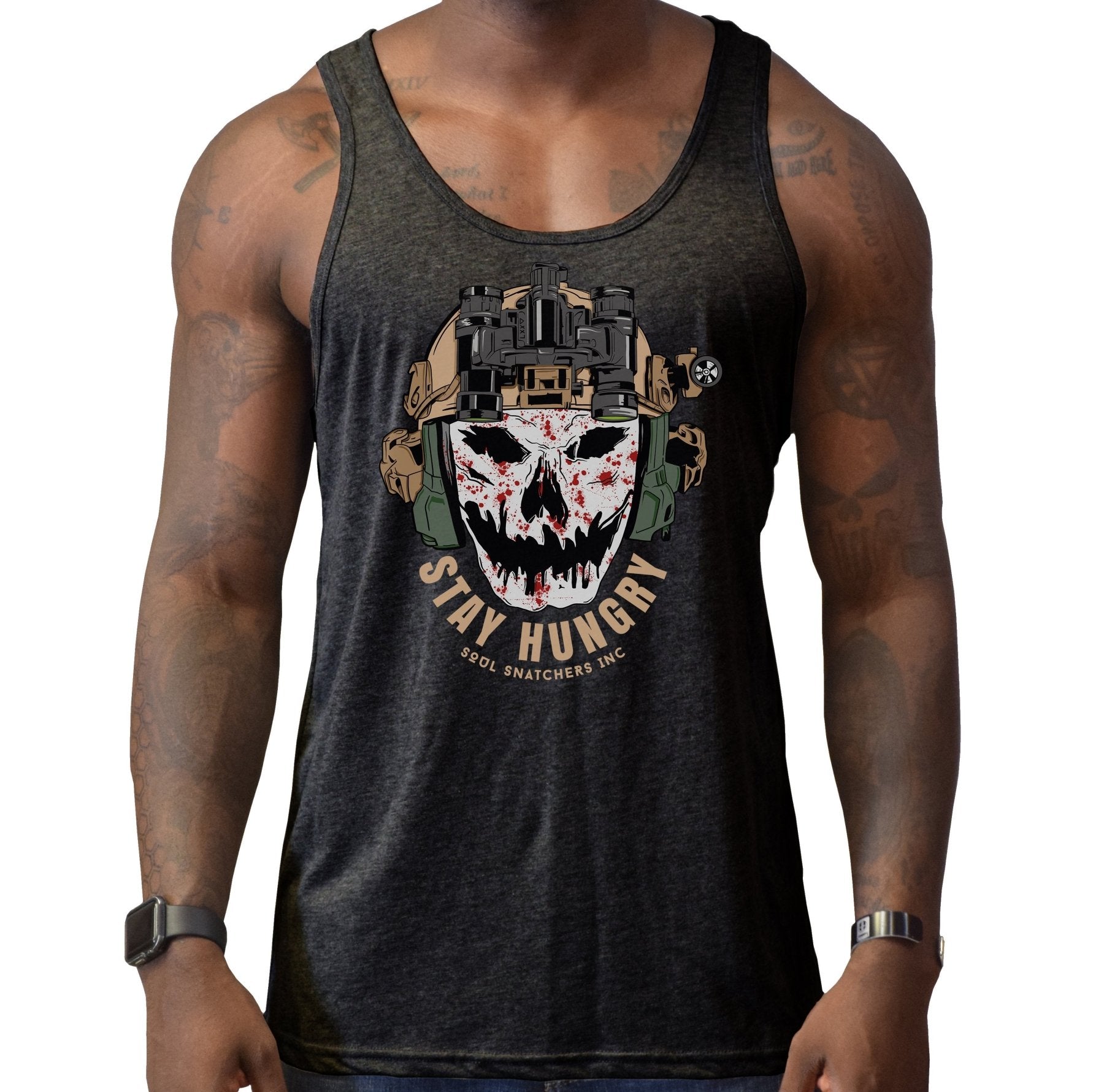 Stay Hungry Men's Tank - Small - Tank