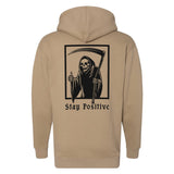 Stay Positive Hoodie - Small - Hoodie
