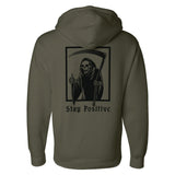 Stay Positive Hoodie - Small - Hoodie