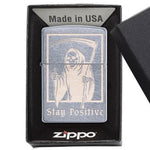 Stay Positive Lighter - Chrome - Lighter