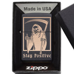 Stay Positive Lighter - Matte Black - Lighter