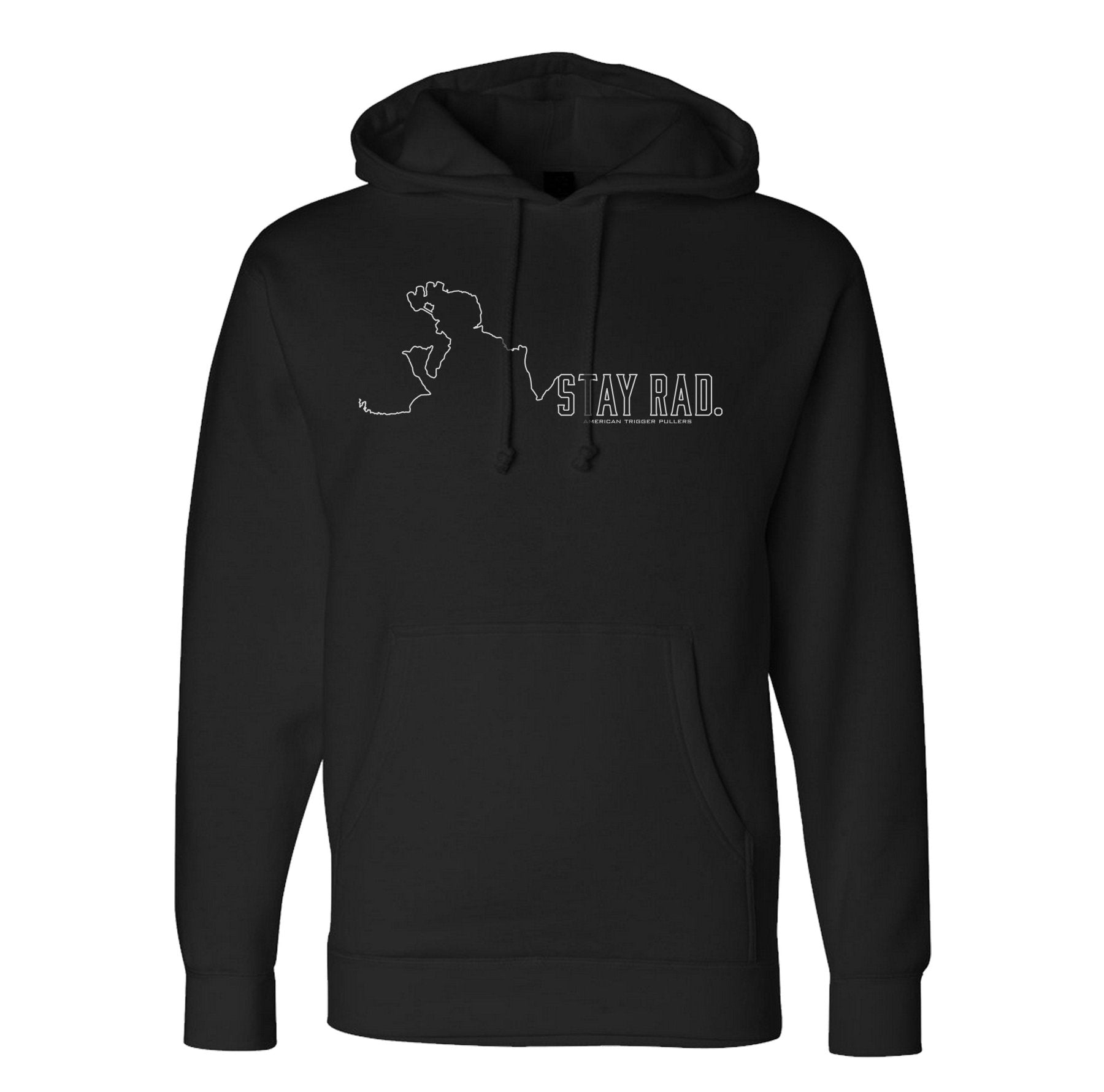 Stay Rad Hoodie - Small - Hoodie