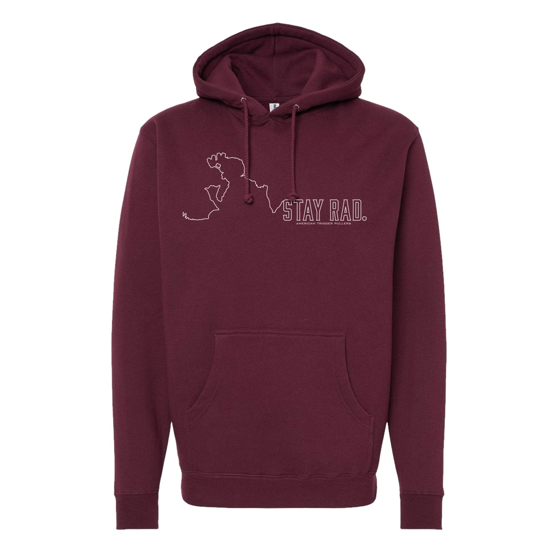 Stay Rad Hoodie - Small - Hoodie