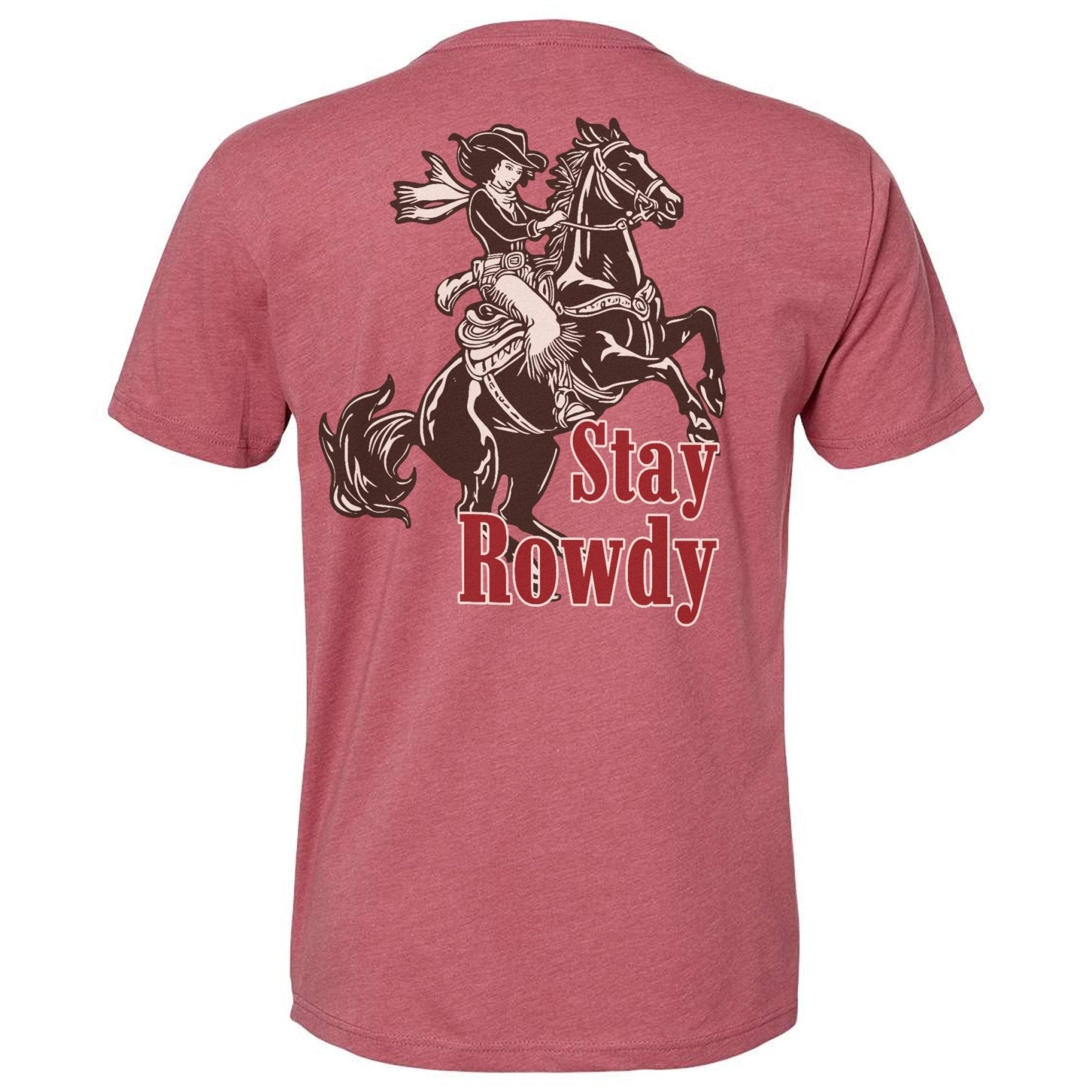 Stay Rowdy Cowgirl Tee - Small - Shirt