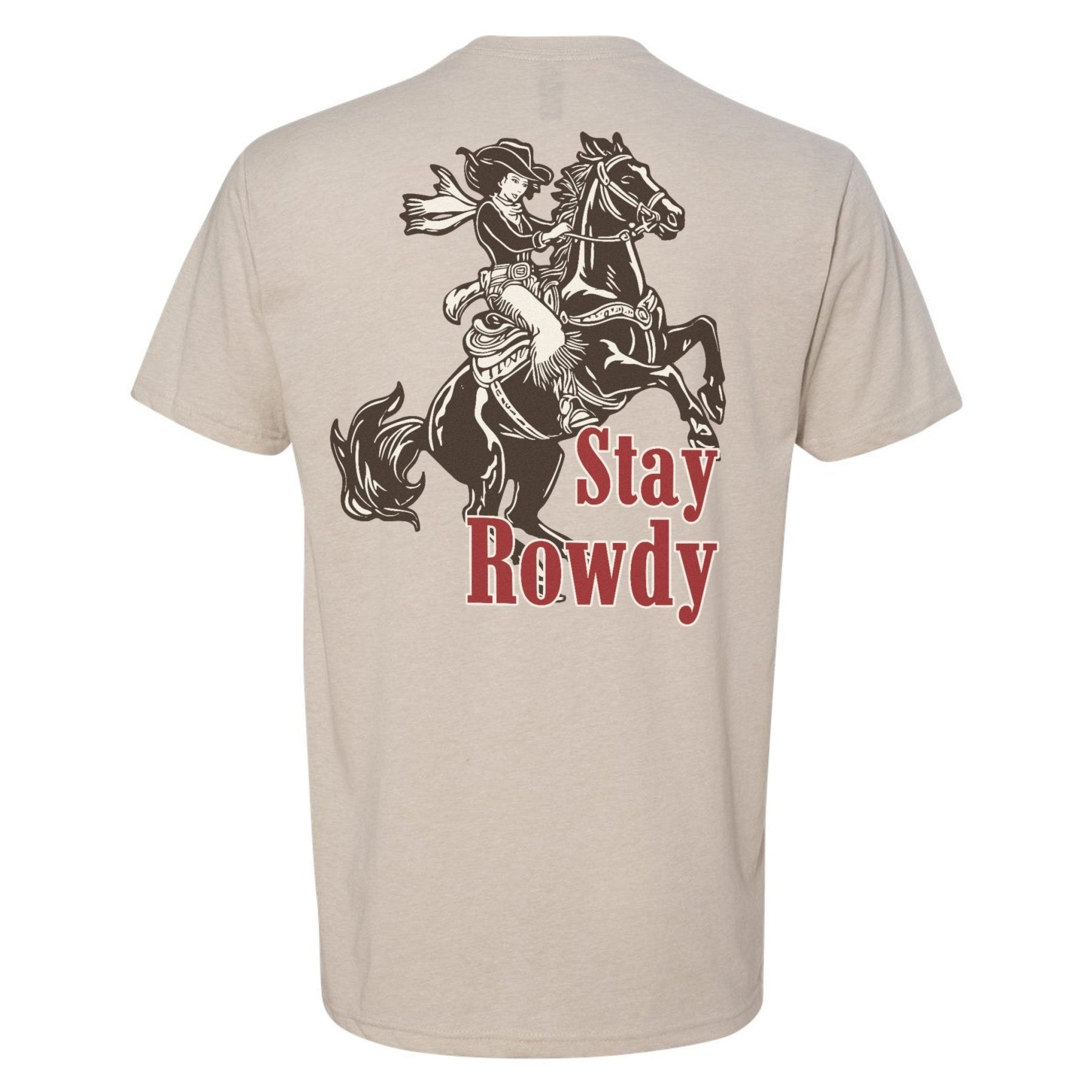 Stay Rowdy Cowgirl Tee - Small - Shirt