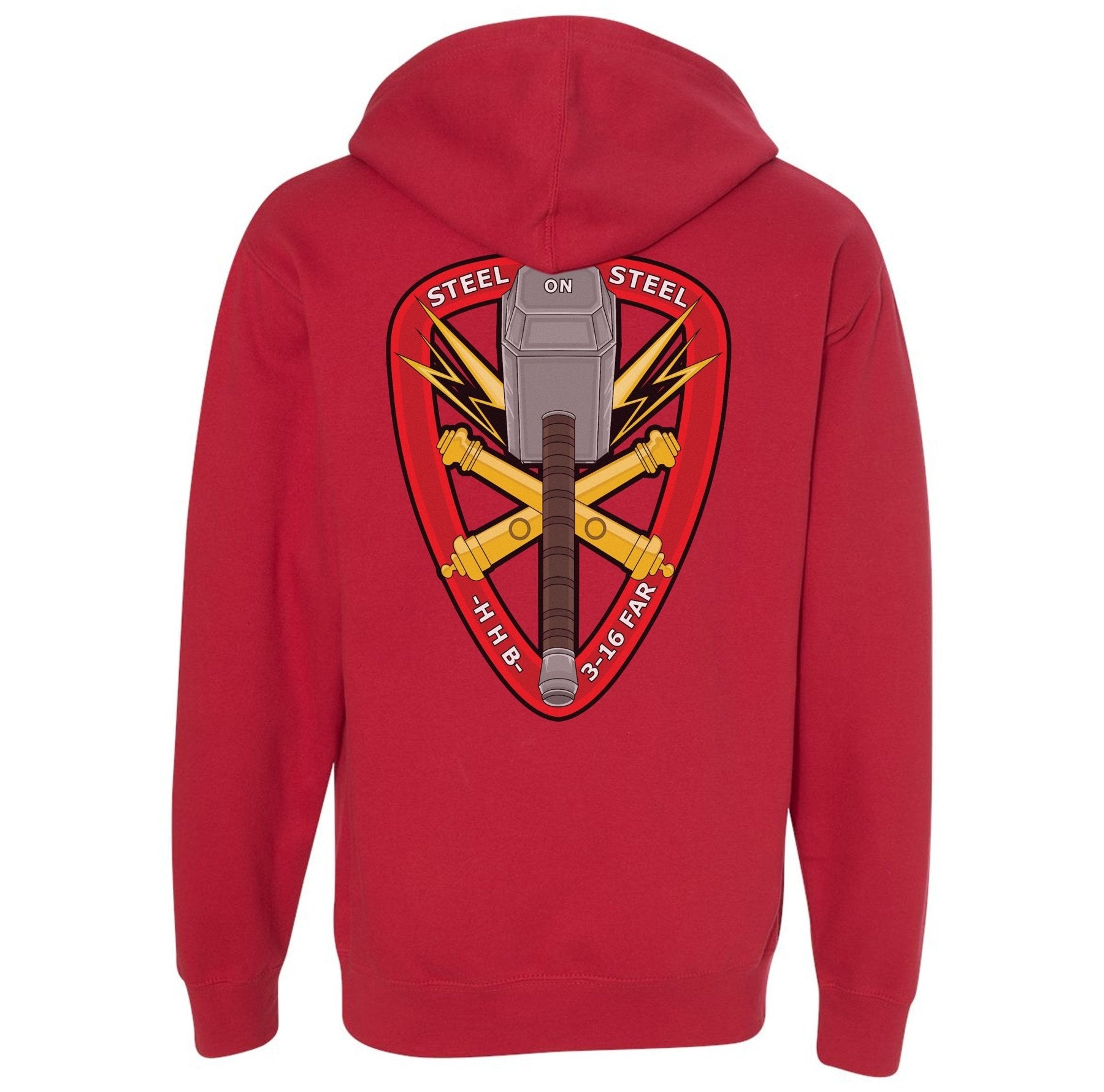 Steel on Steel Hoodie - Small - Private Hoodie