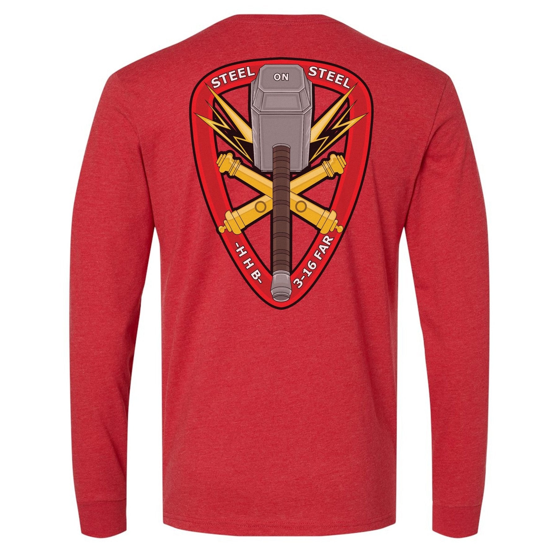 Steel on Steel Long Sleeve - Small - Private Long Sleeve Shirt