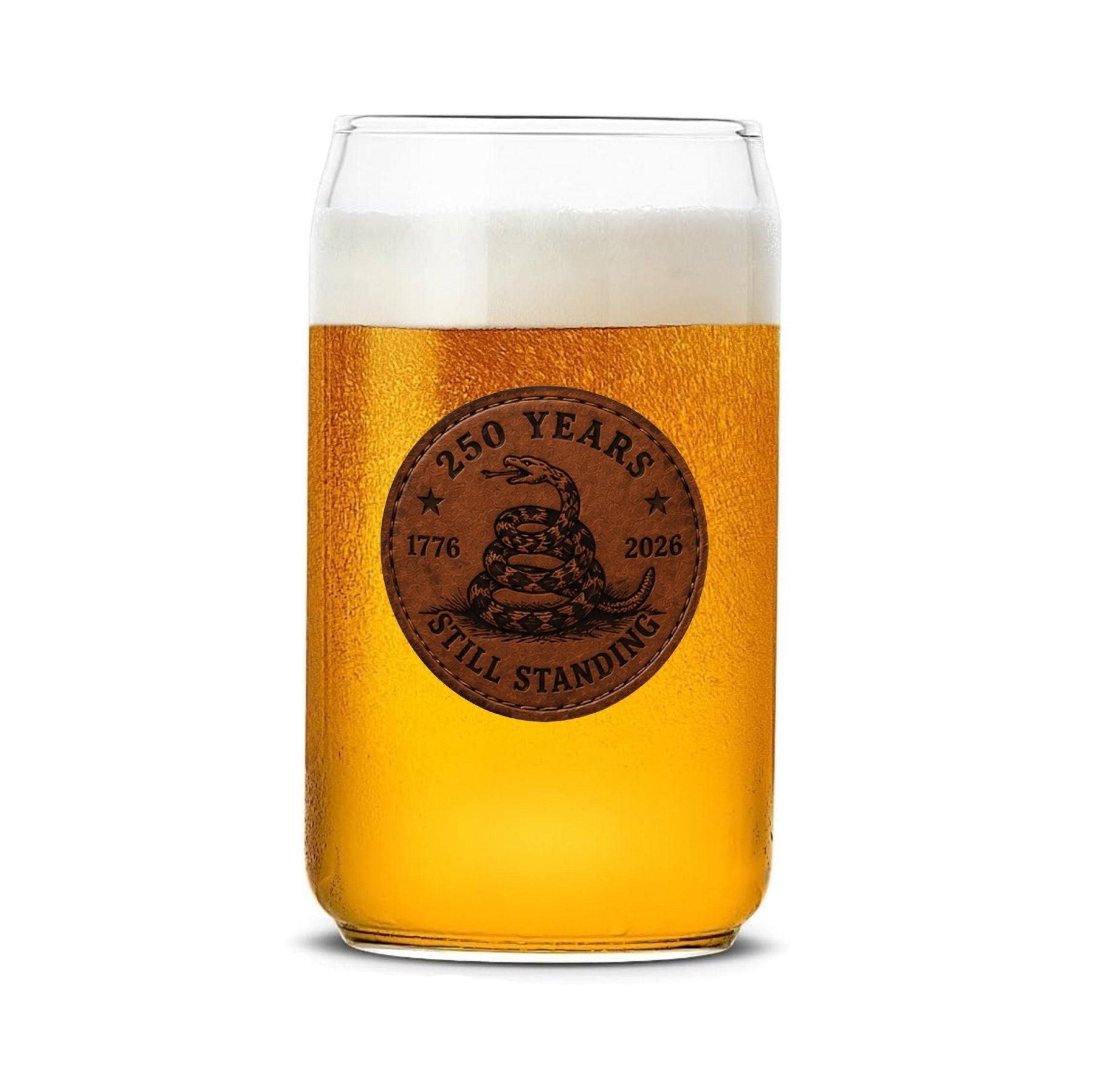 Still Standing Beer Can Glass Set - 16oz - Glassware