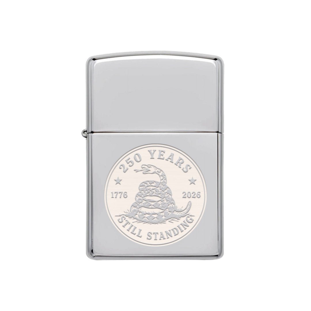 Still Standing Lighter - Chrome - No Discount