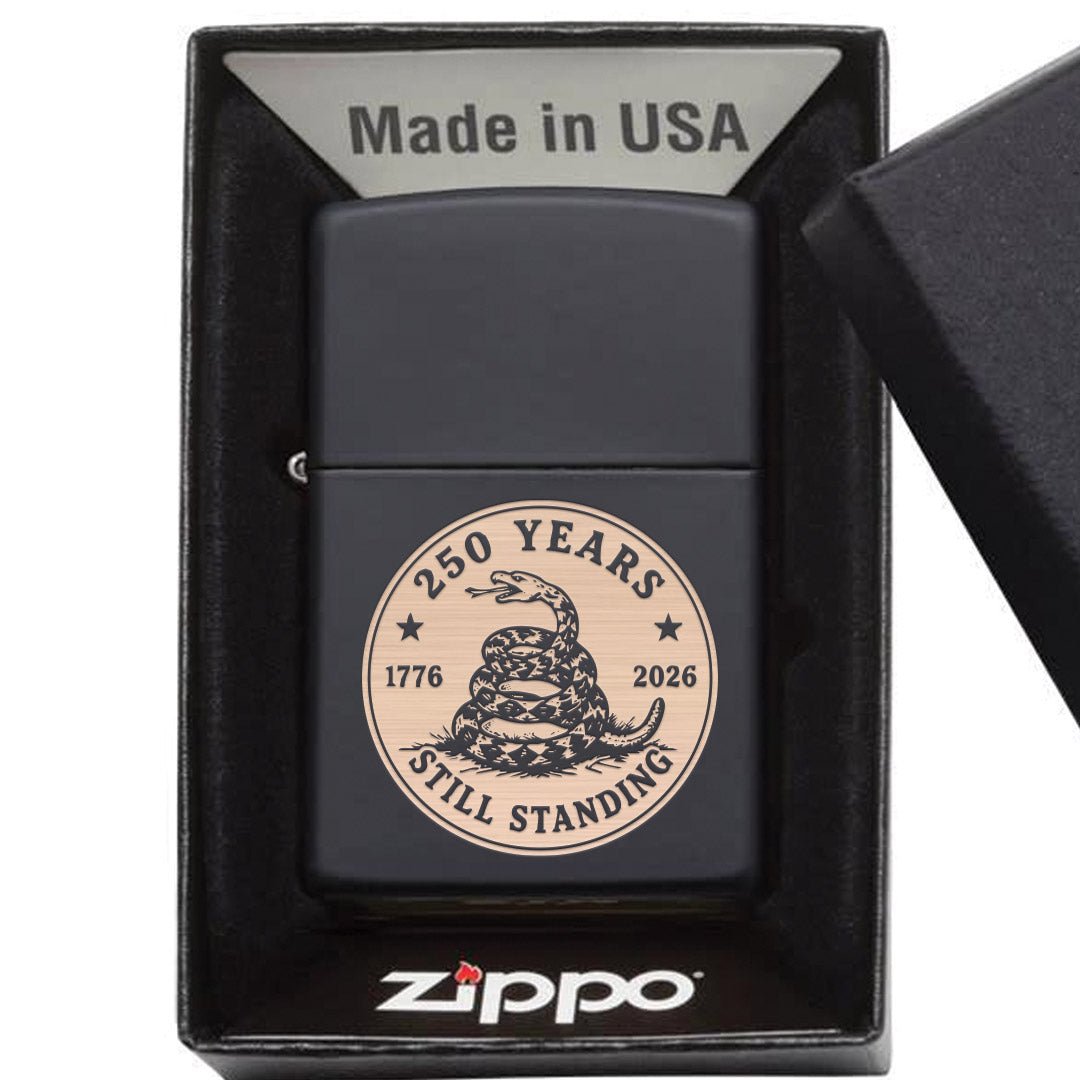 Still Standing Lighter - Matte Black - No Discount