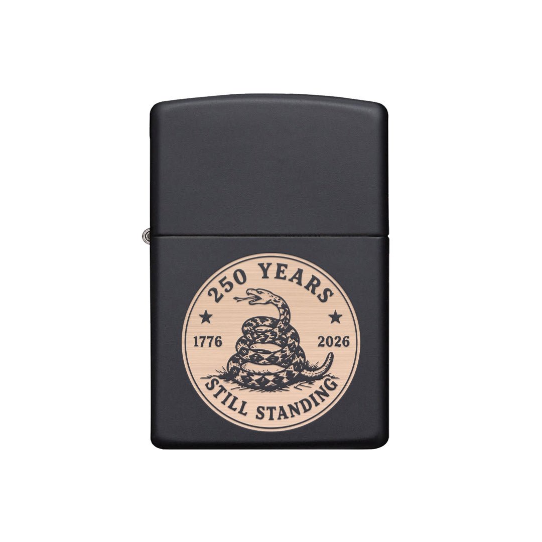 Still Standing Lighter - Matte Black - No Discount