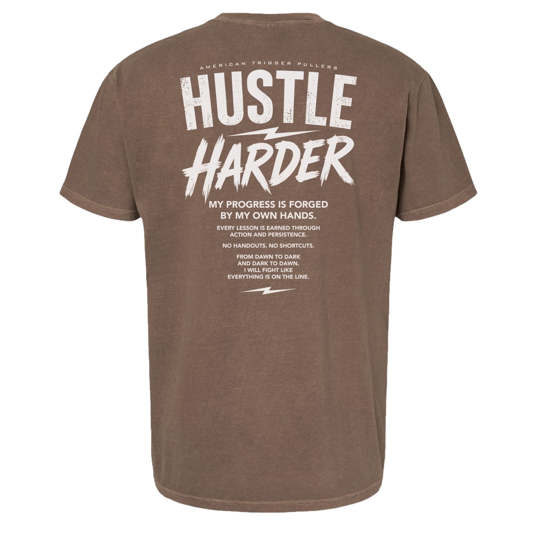 Street Hustle Harder Heavyweight Tee - Small - Shirt