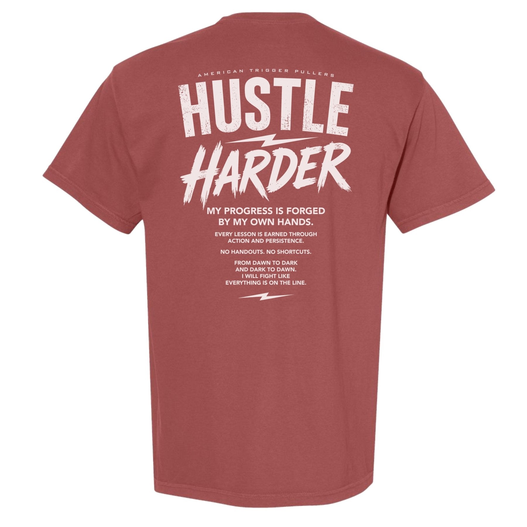 Street Hustle Harder Heavyweight Tee - Small - Shirt