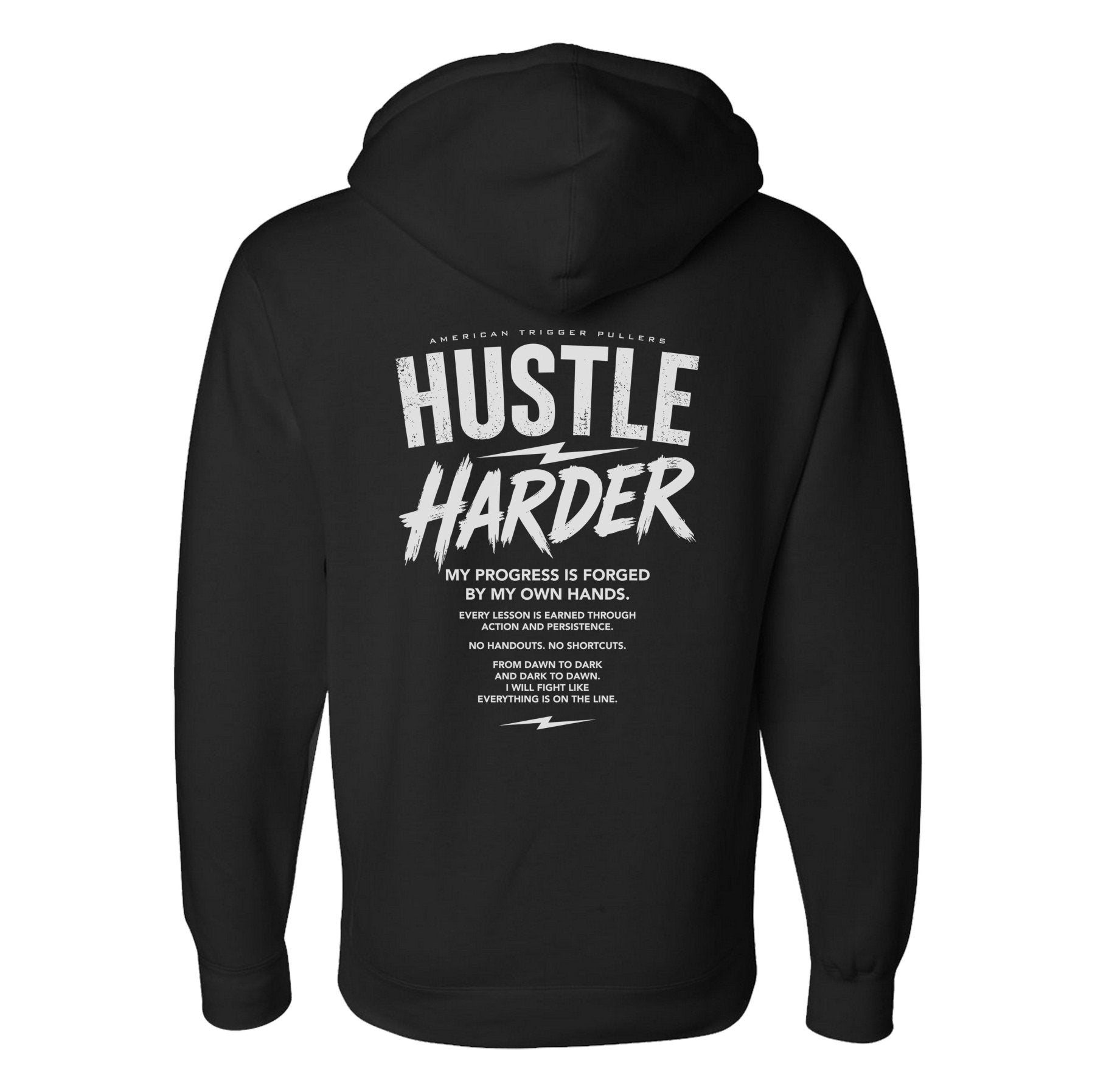 Street Hustle Harder Hoodie - Small - Hoodie