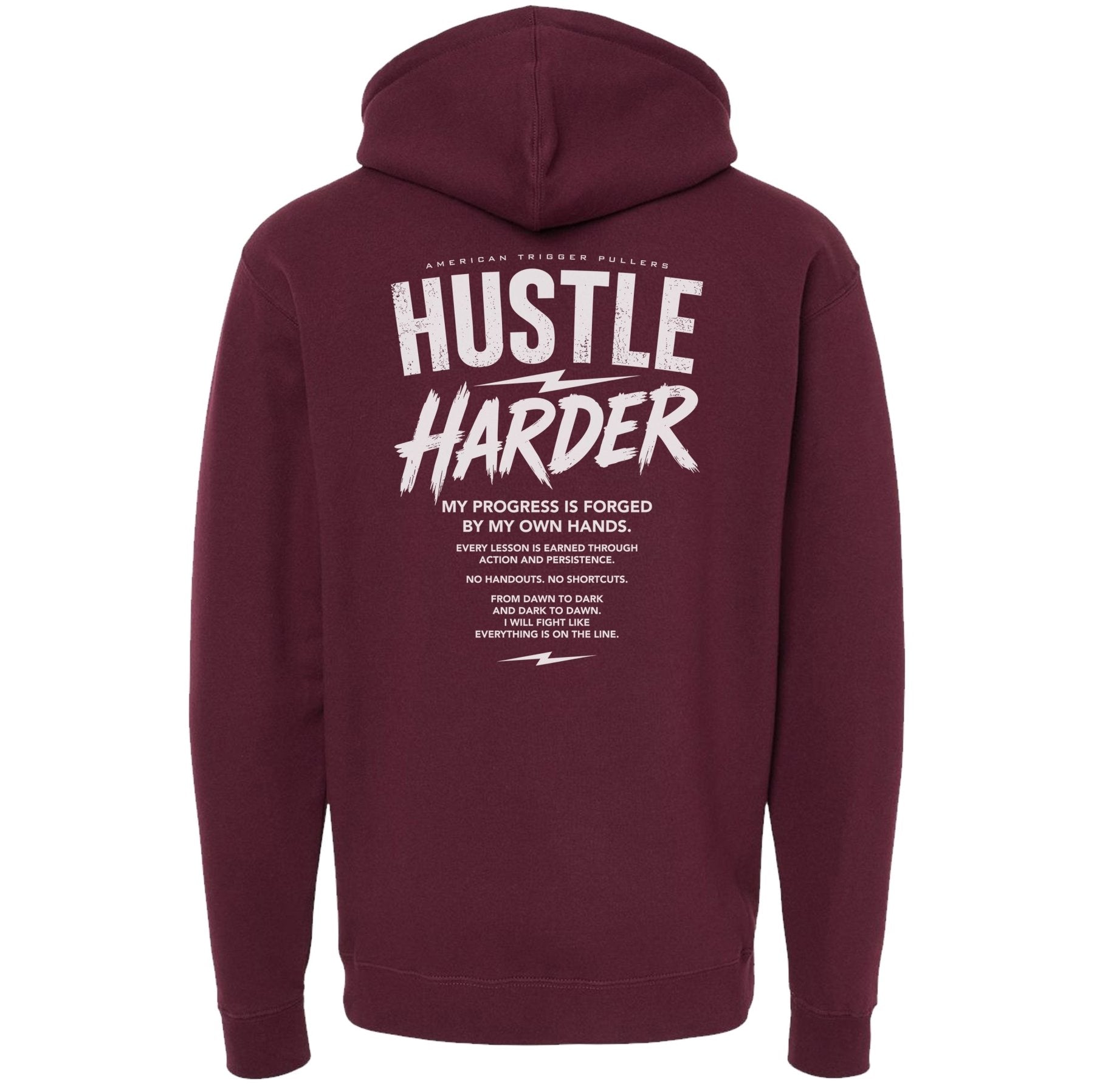 Street Hustle Harder Hoodie - Small - Hoodie