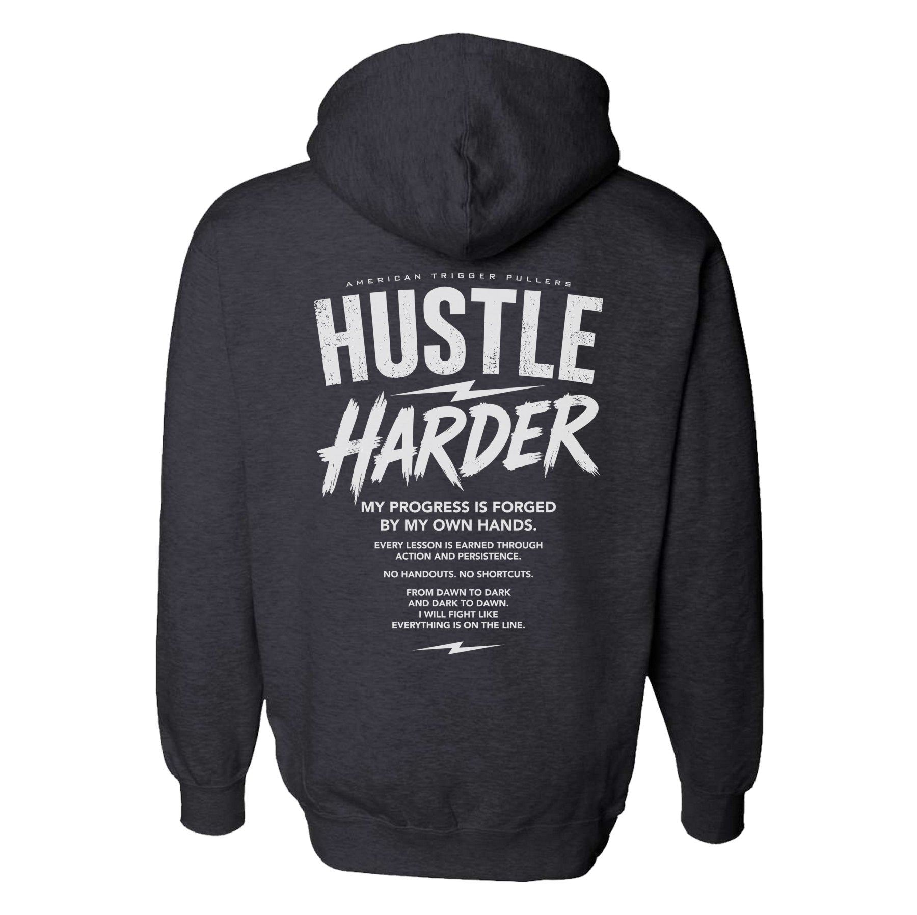 Street Hustle Harder Hoodie - Small - Hoodie