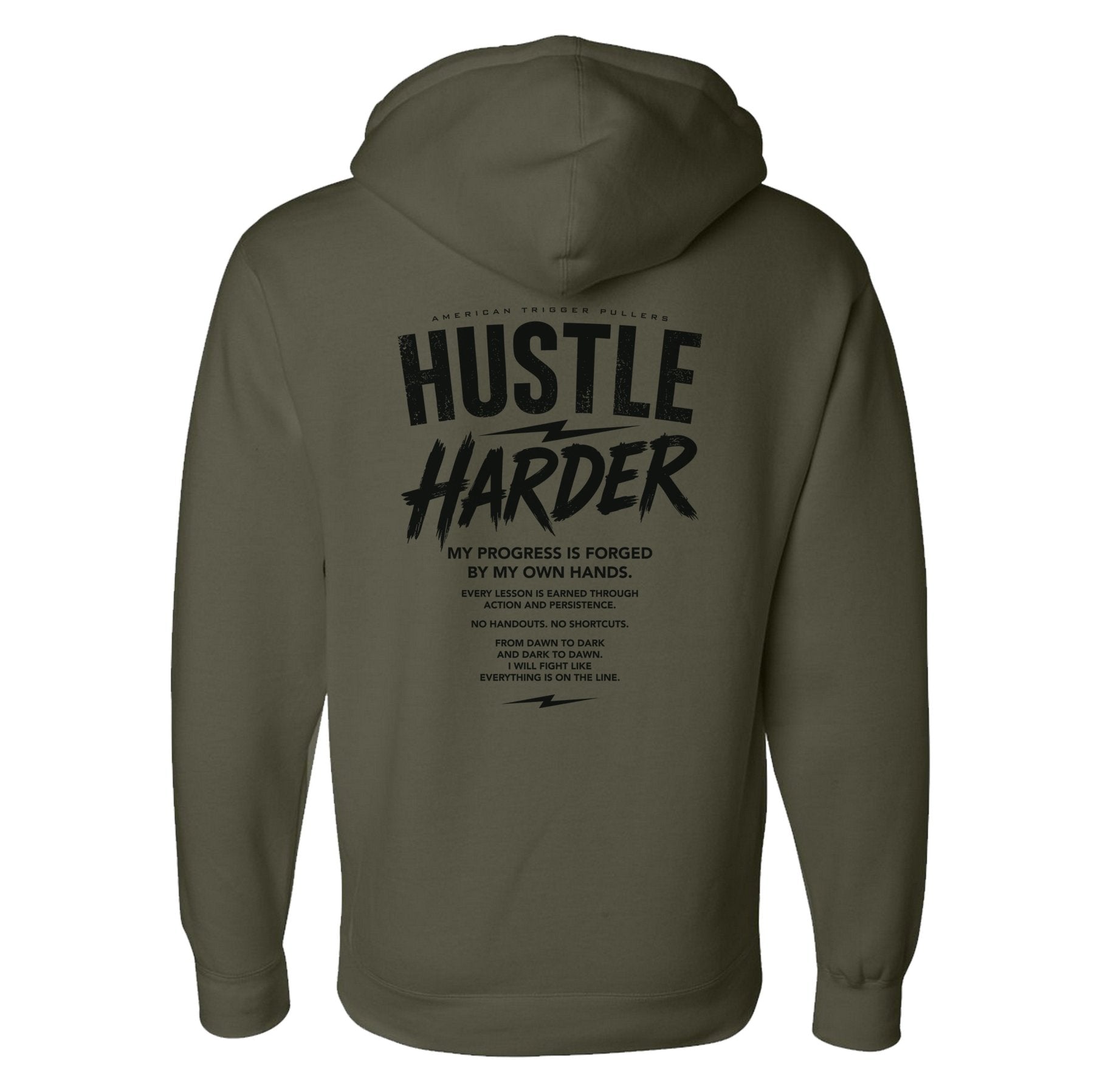 Street Hustle Harder Hoodie - Small - Hoodie
