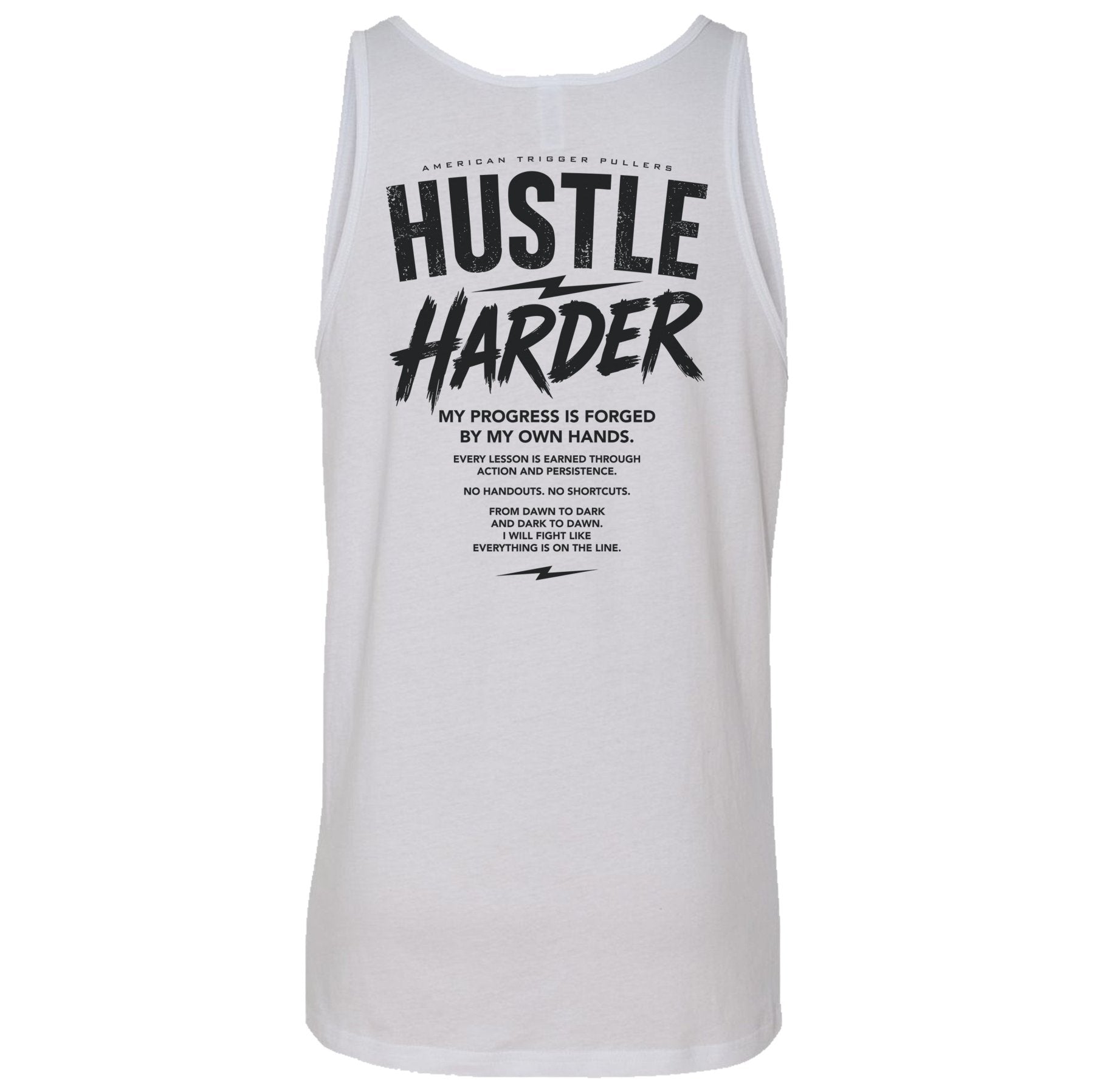 Street Hustle Harder Tank - Small - Tank Top