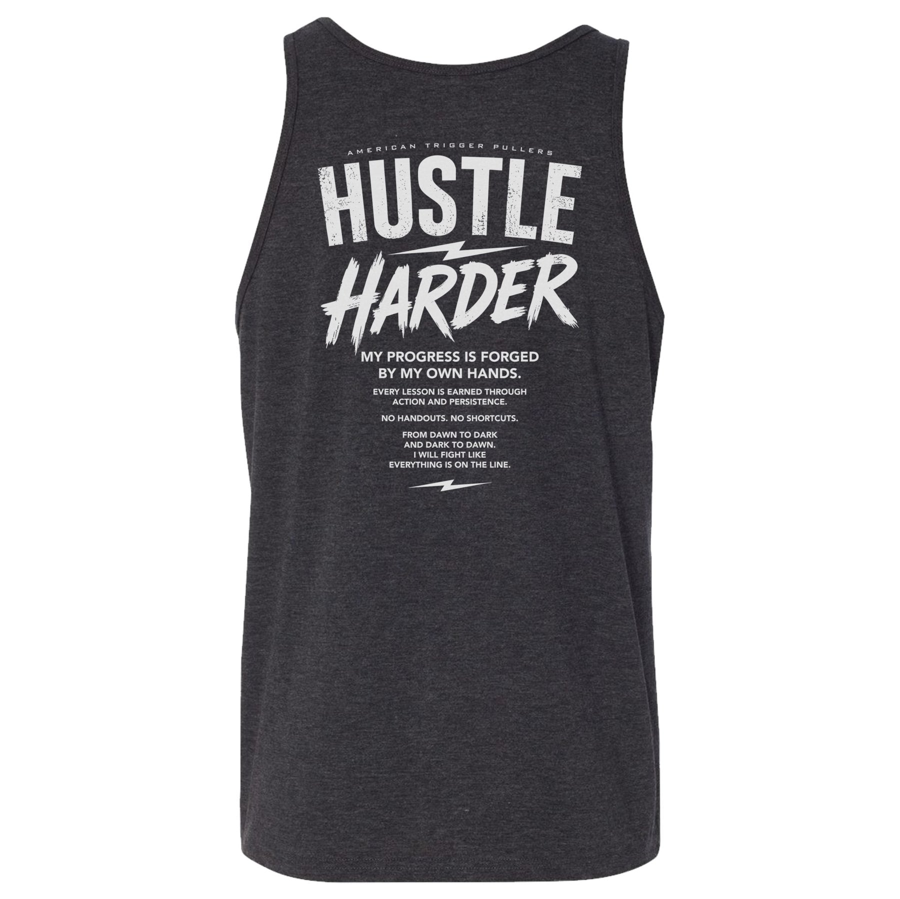 Street Hustle Harder Tank - Small - Tank Top