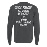 Stuck Between Heavyweight Long Sleeve - Small - Long Sleeve