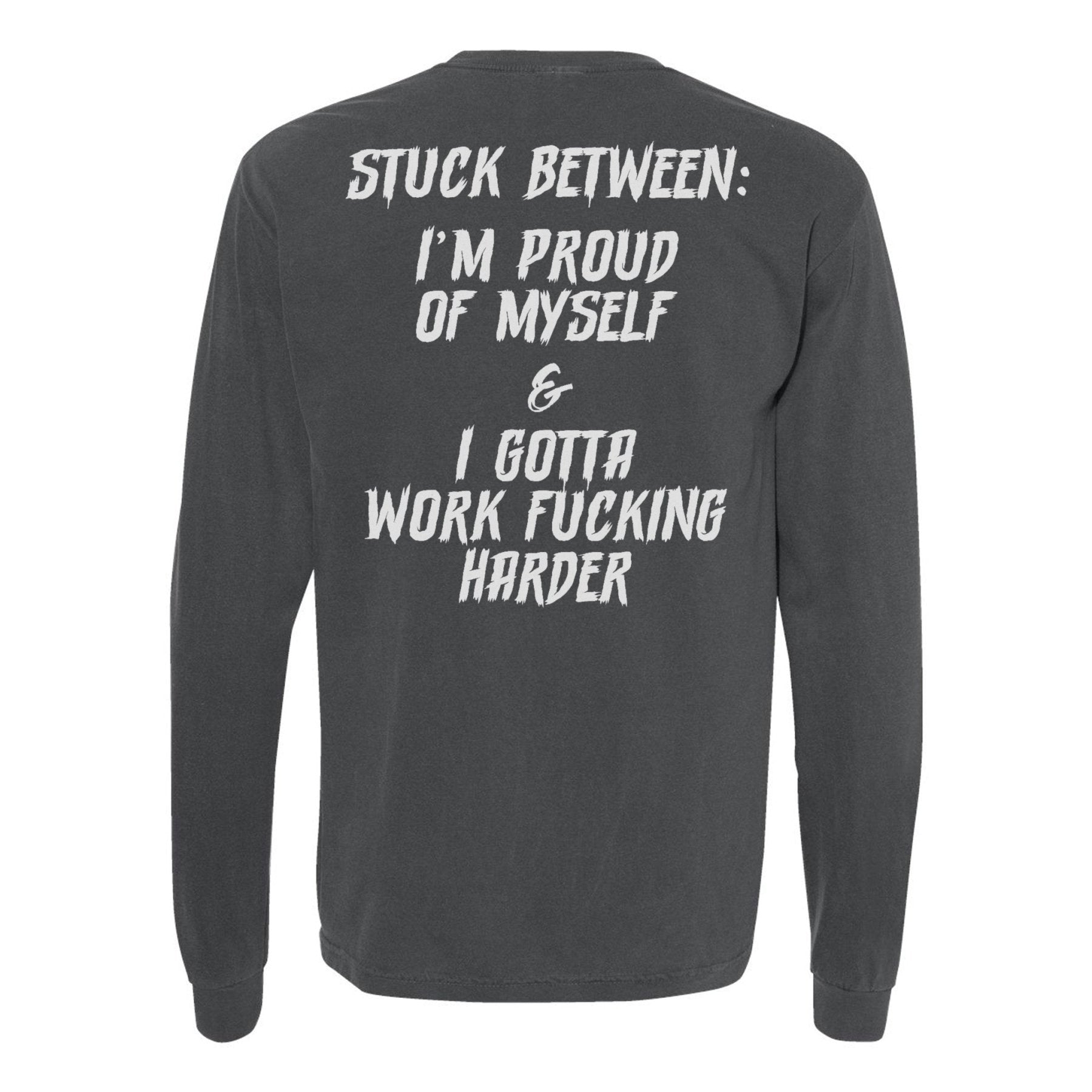 Stuck Between Heavyweight Long Sleeve - Small - Long Sleeve