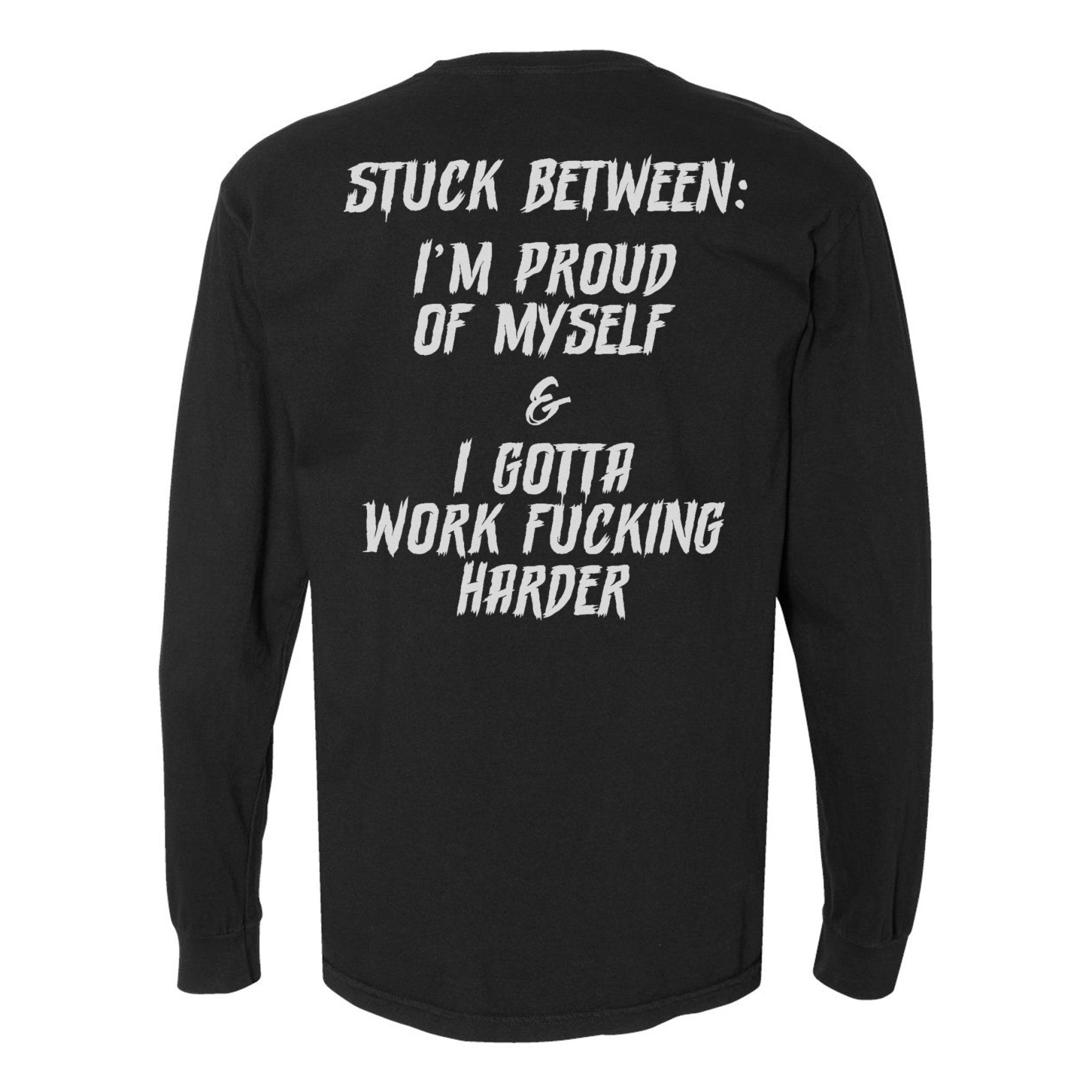 Stuck Between Heavyweight Long Sleeve - Small - Long Sleeve