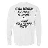 Stuck Between Heavyweight Long Sleeve - Small - Long Sleeve