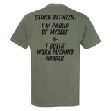 Stuck Between Heavyweight Shirt - Small - Shirt