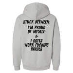 Stuck Between Hoodie - Small - Hoodie