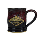 Sua Sponte Diamond Handmade Mug - 12oz - Pottery Mug