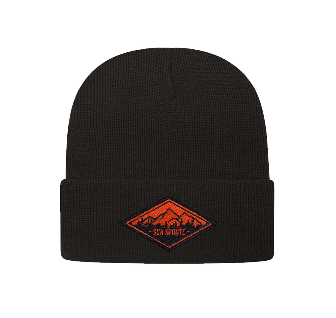 Sua Sponte Diamond Patch Cuff Beanie - OSFA - Beanie