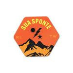 Sua Sponte Hex Sticker - 3.5" - Sticker