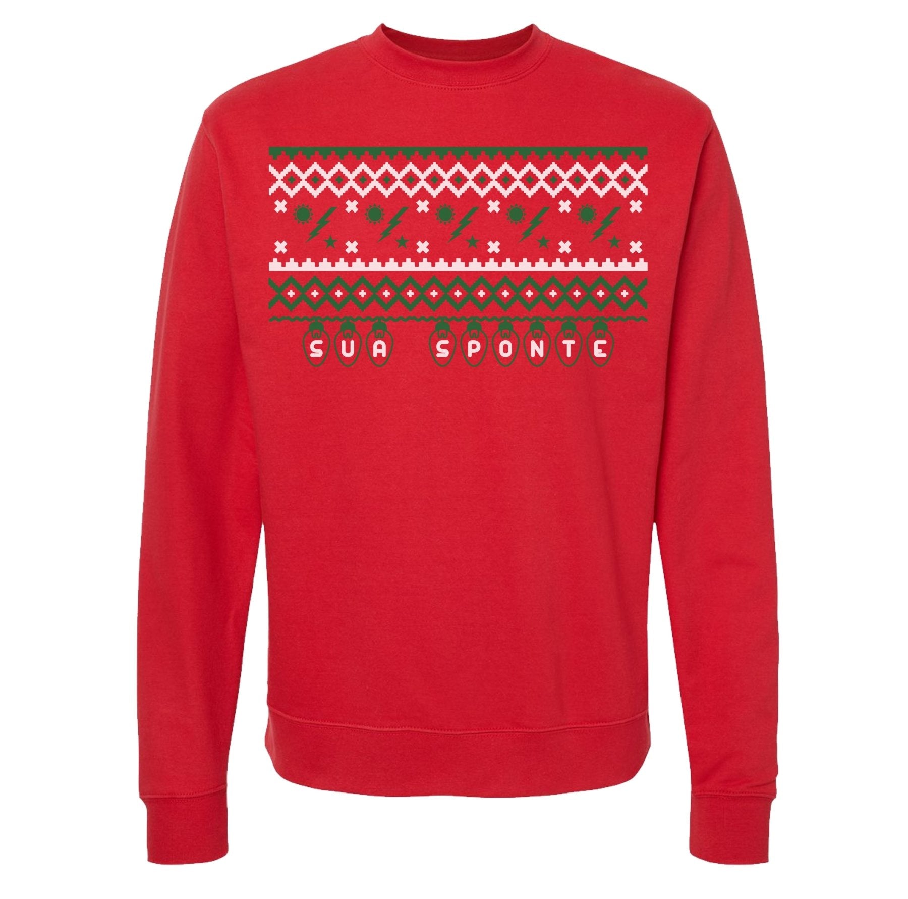 Sua Sponte Lights - Ugly Sweater - Small - Hoodie