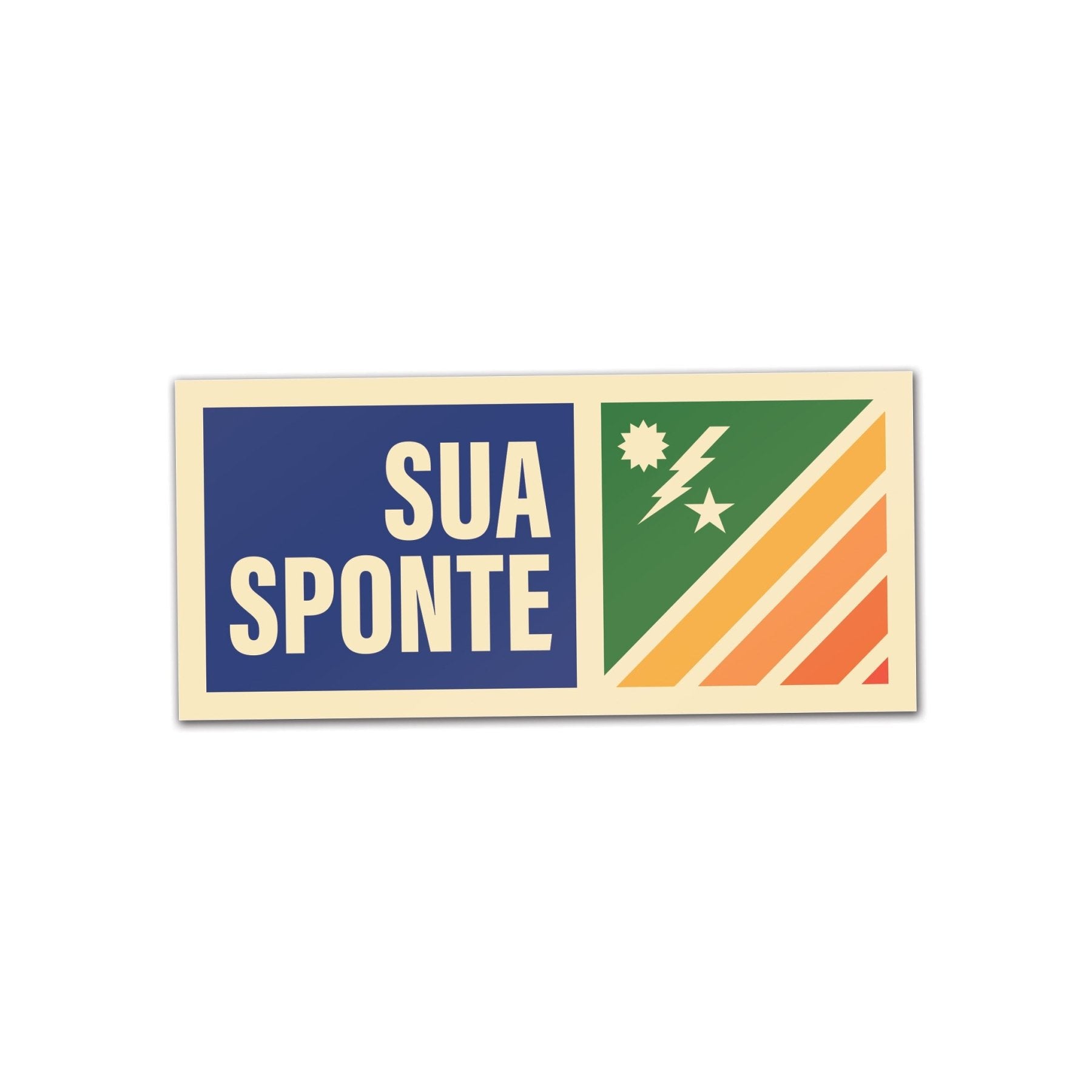 Sua Sponte Retro Sticker - 3.75" - Sticker