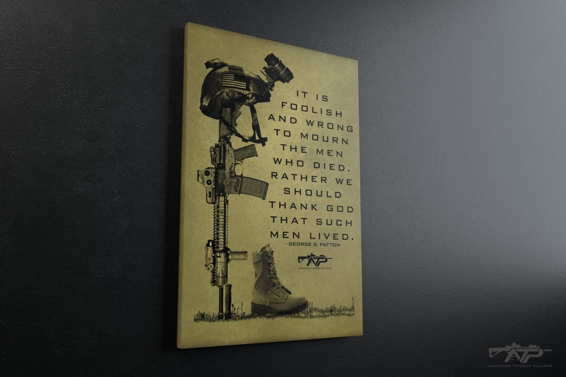 Such Men Memorial Canvas - Stretched Canvas - Canvas