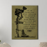 Such Men Memorial Canvas - Loose Canvas - Canvas