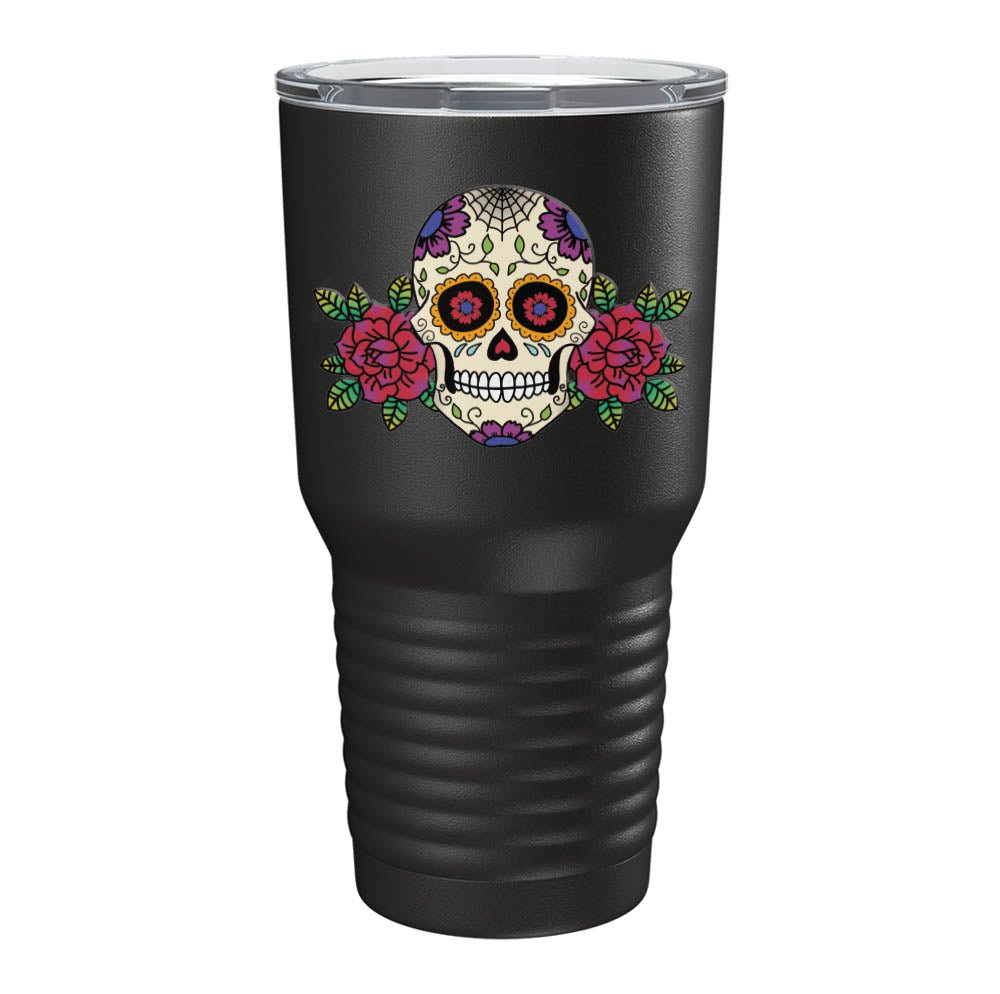 Sugar Skull Tumbler - 30oz - Tumbler