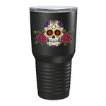 Sugar Skull Tumbler - 30oz - Tumbler