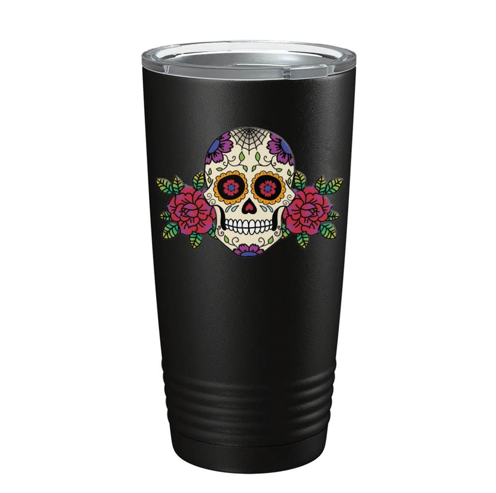 Sugar Skull Tumbler - 20oz - Tumbler