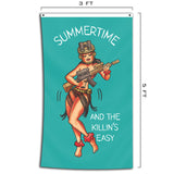 Summertime Hula Flag - 3' x 5' - Flag