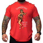 Summertime Hula Girl - Small - Shirt