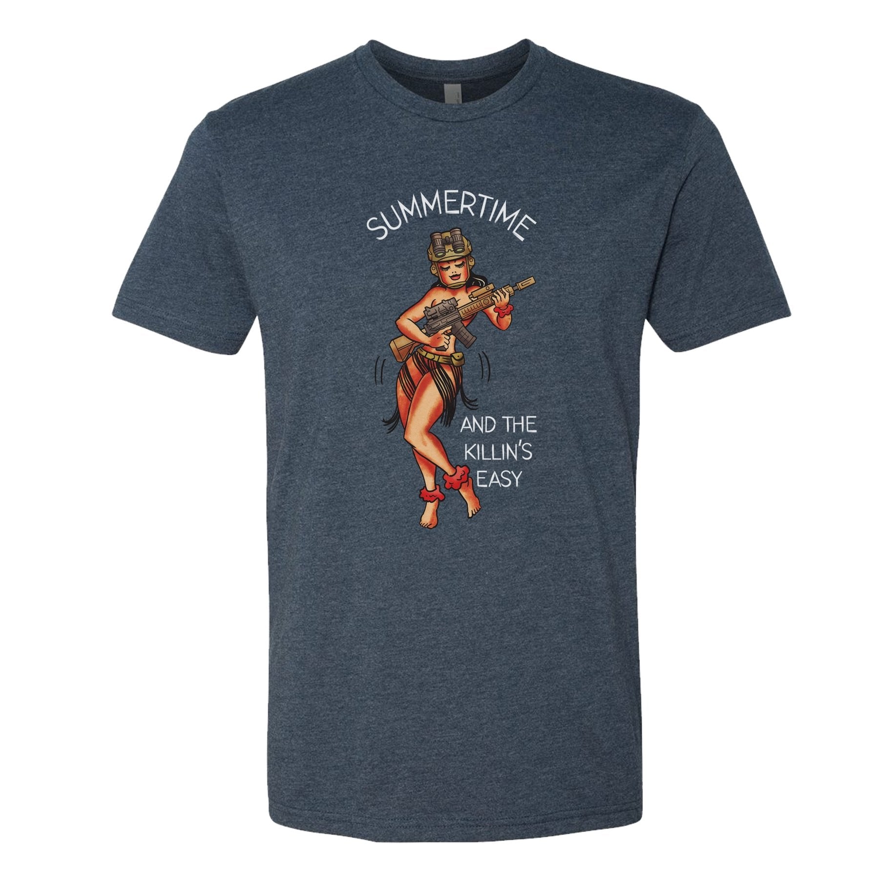 Summertime Hula Girl Tee - Small - Shirt