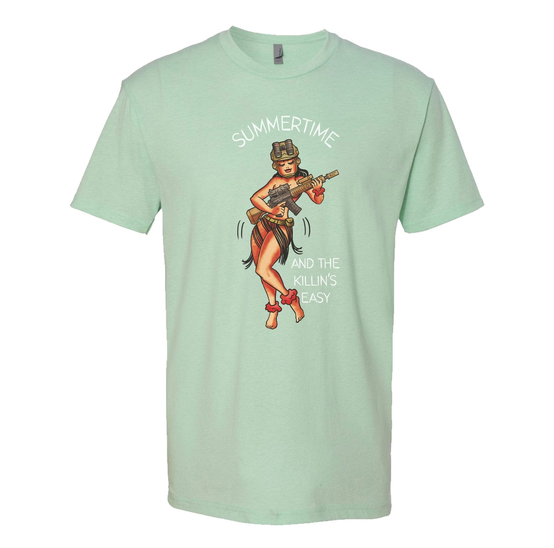 Summertime Hula Girl Tee - Small - Shirt