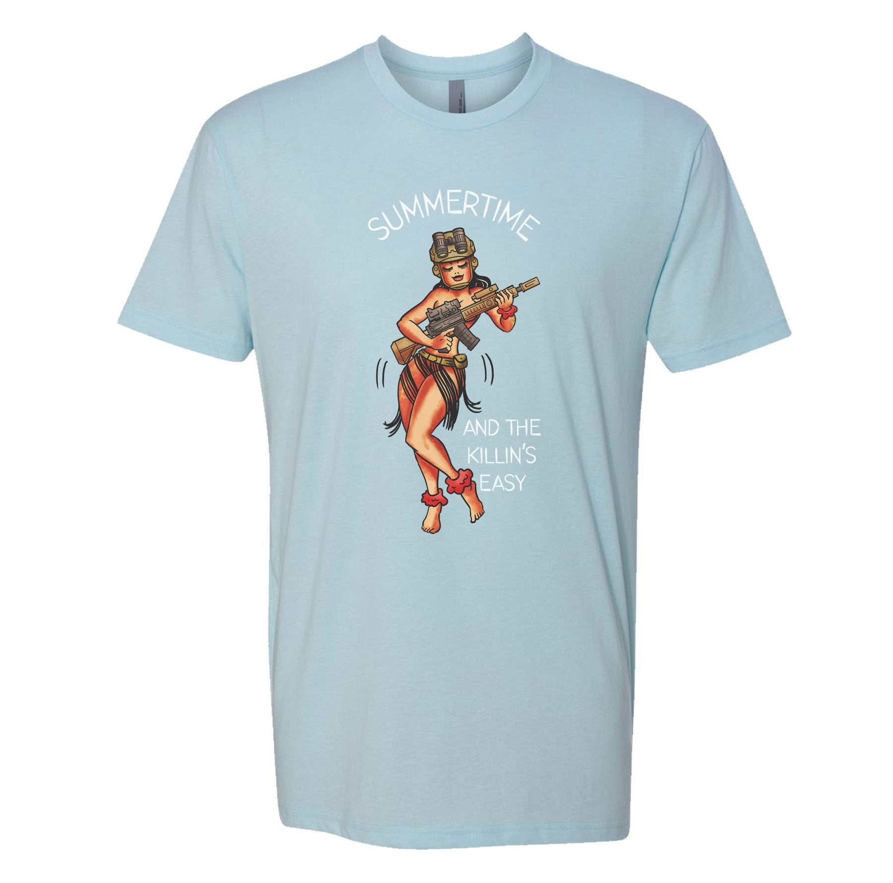 Summertime Hula Girl Tee - Small - Shirt