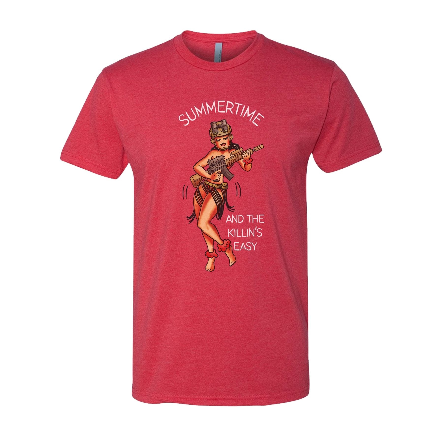 Summertime Hula Girl Tee - Small - Shirt