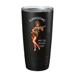 Summertime Hula Girl Tumbler - 20oz - Tumbler