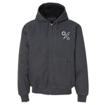 Sun Star Bolt Embroidered Boulder Cloth™ Hooded Jacket - Small - Outerwear