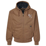 Sun Star Bolt Embroidered Boulder Cloth™ Hooded Jacket - Small - Outerwear