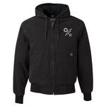 Sun Star Bolt Embroidered Boulder Cloth™ Hooded Jacket - Small - Outerwear